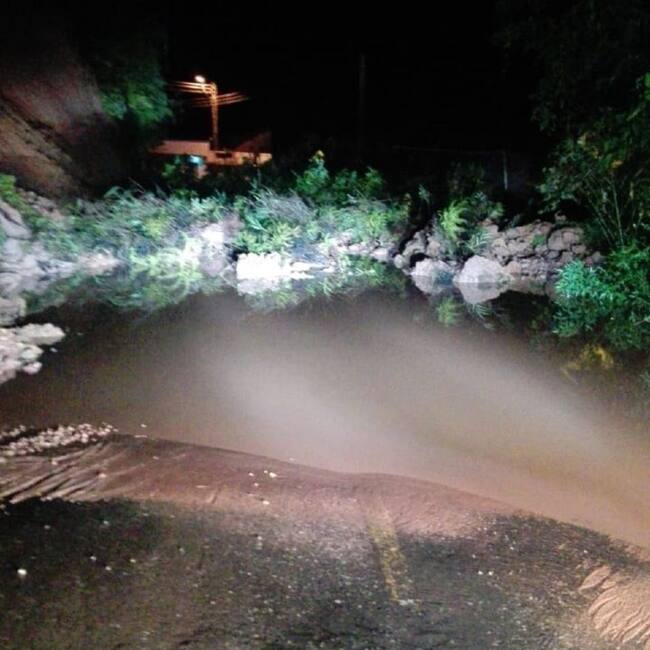 Vendaval en Marquetalia, Caldas. Crédito: Suministrada.