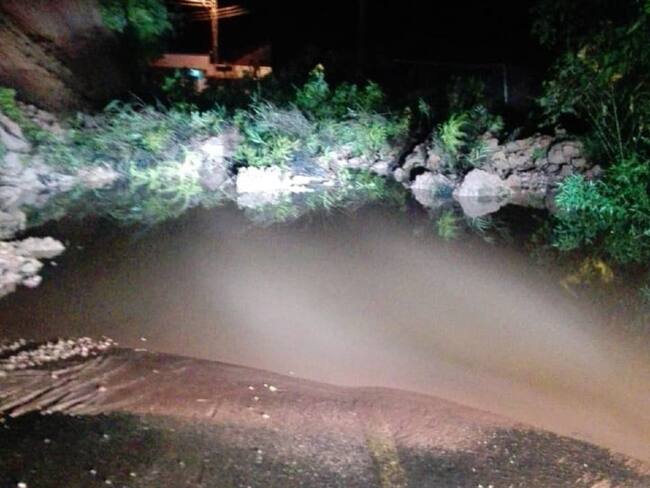 Vendaval en Marquetalia, Caldas. Crédito: Suministrada.