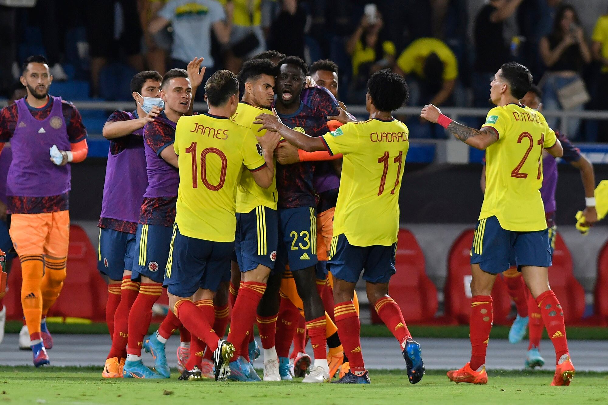 Selección Colombia. (Photo by Gabriel Aponte/Getty Images)