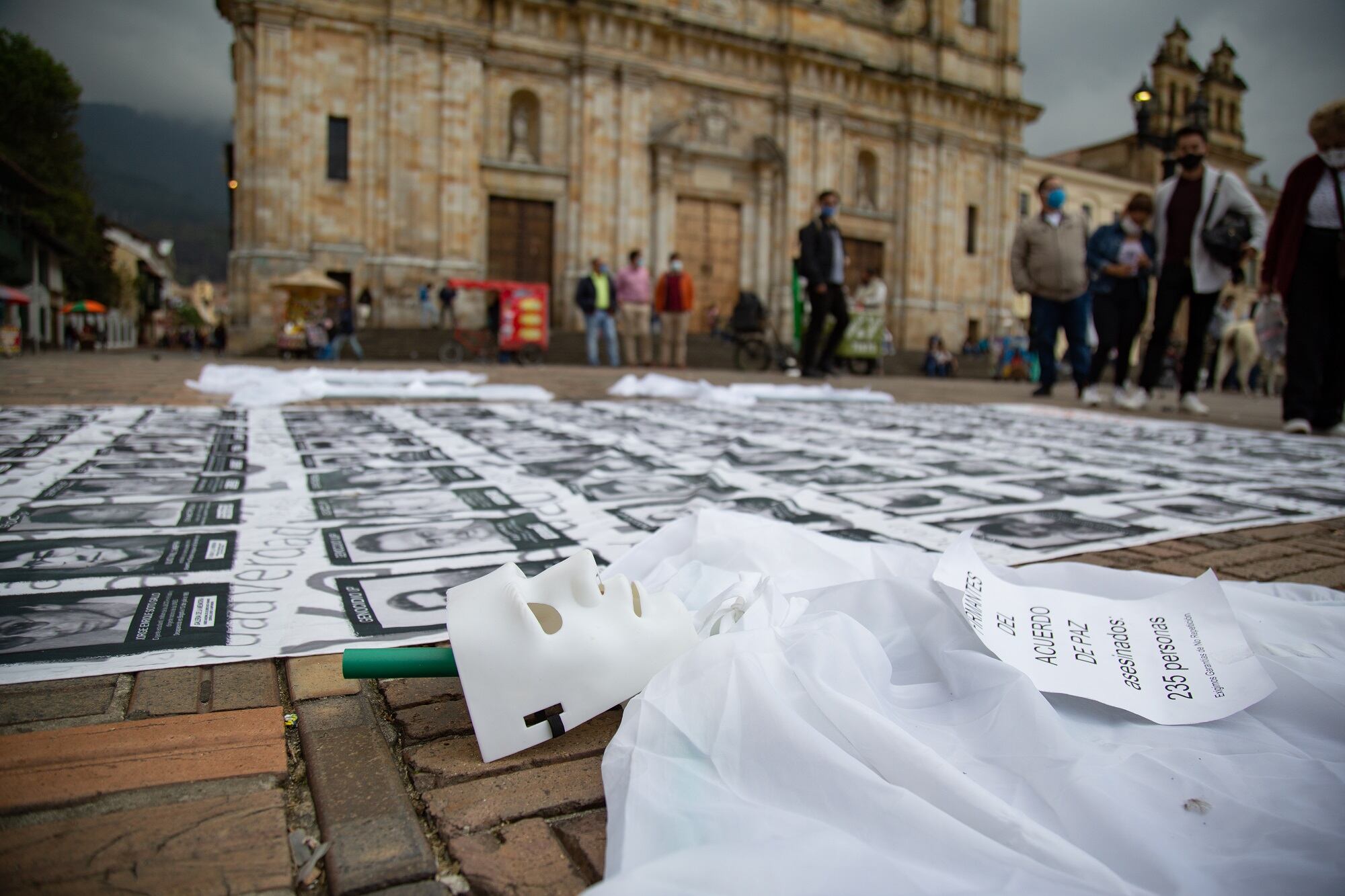 Referencia desaparecidos en Colombia. (Photo by Juan David Moreno Gallego/Anadolu Agency via Getty Images)