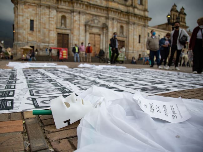 Referencia desaparecidos en Colombia. (Photo by Juan David Moreno Gallego/Anadolu Agency via Getty Images)