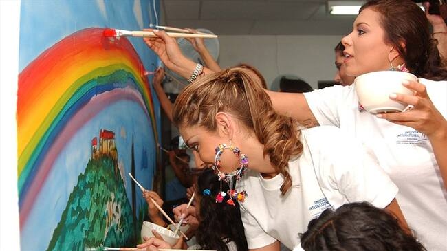 Cuando el arte se convierte en terapia. Foto: Colprensa