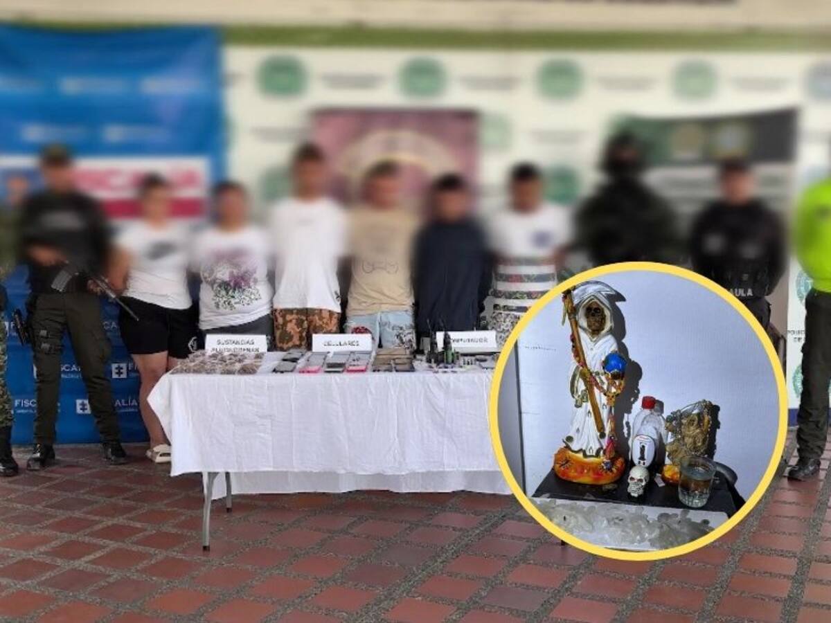 Capturan a siete personas de banda delincuencial que con brujería querían evitar a la Policía