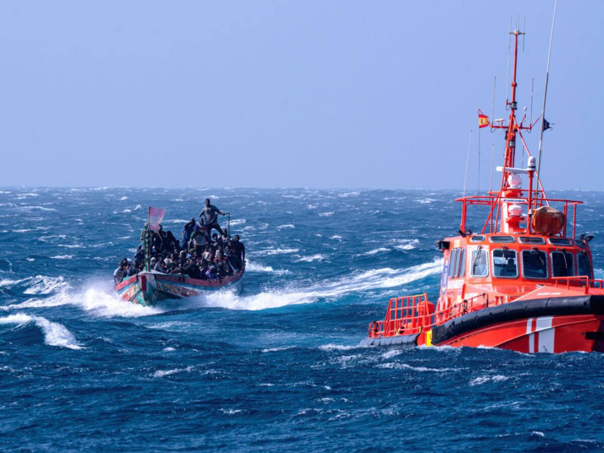 Récord migratorio: más de 40.000 personas irregulares llegaron a Islas Canarias en 2024