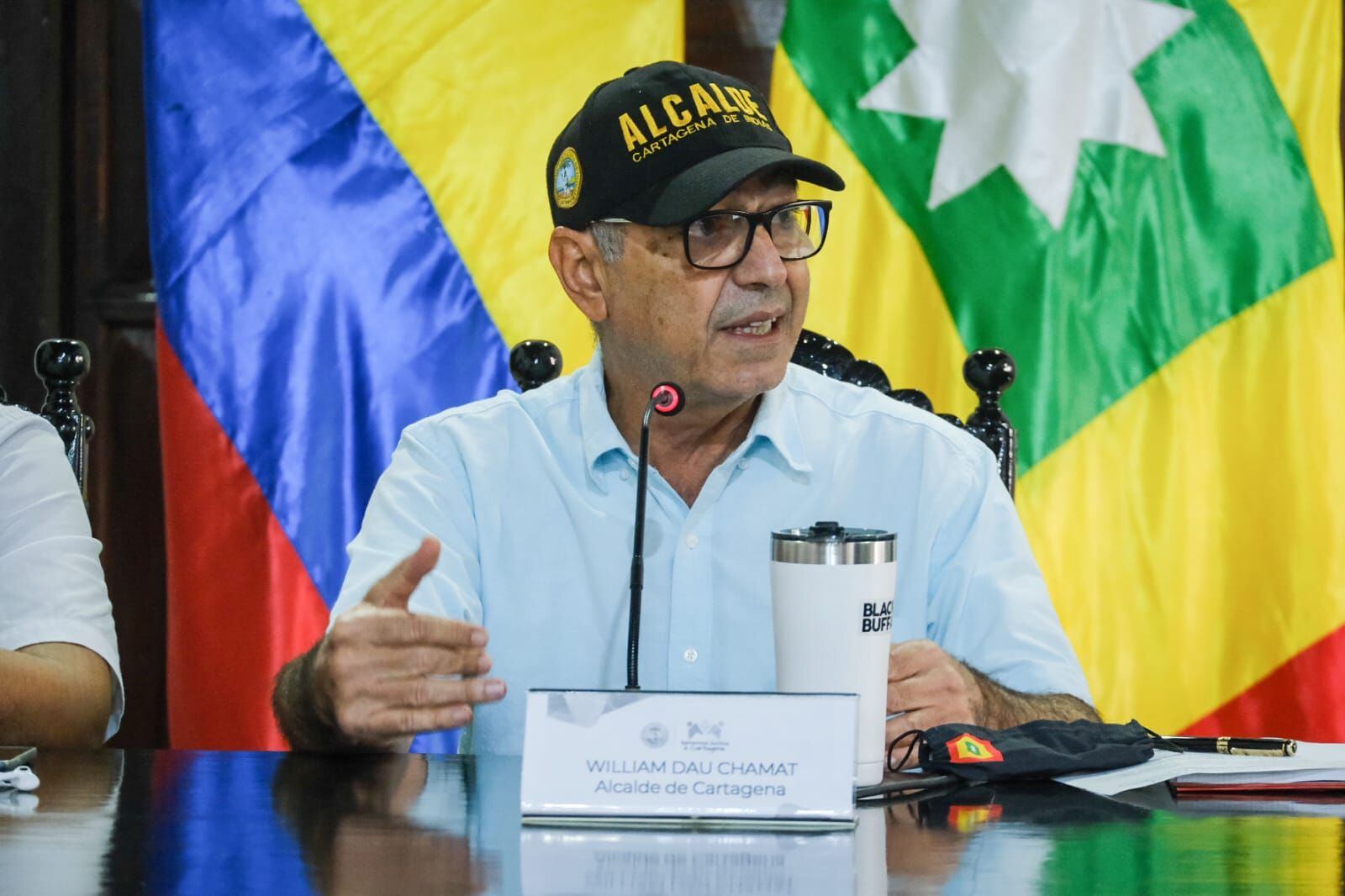 l contralor distrital encargado de Cartagena, Rafael Castillo Fortich, le solicitó al presidente Iván Duque que suspenda inmediatamente al alcalde  William Dau. Crédito: Cortesía.