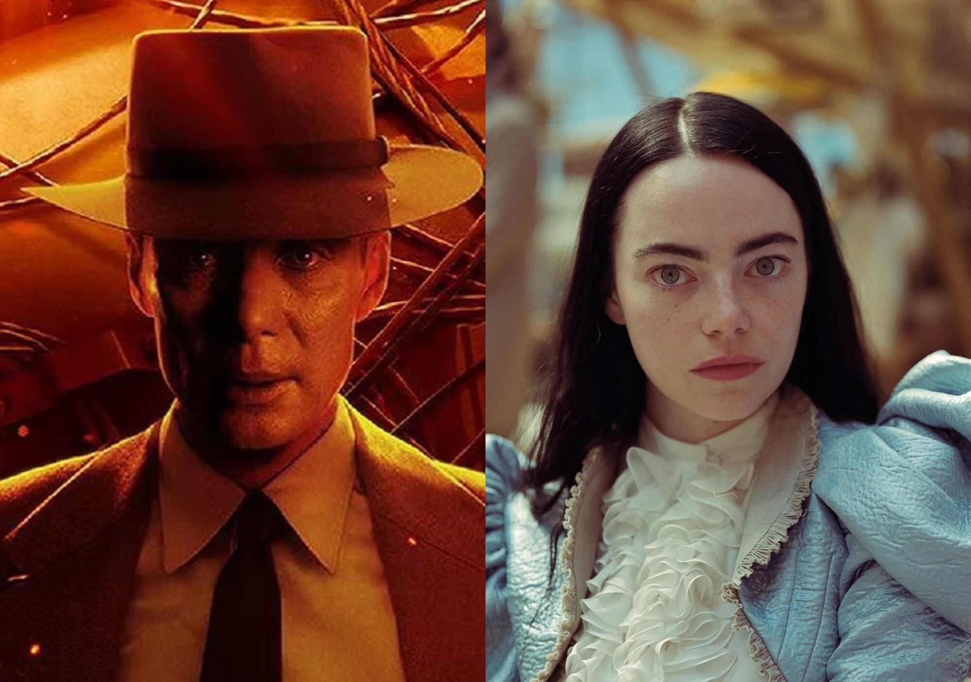 Oppenheimer y Poor Things | Fotos: Universal Pictures y Walt Disney Pictures
