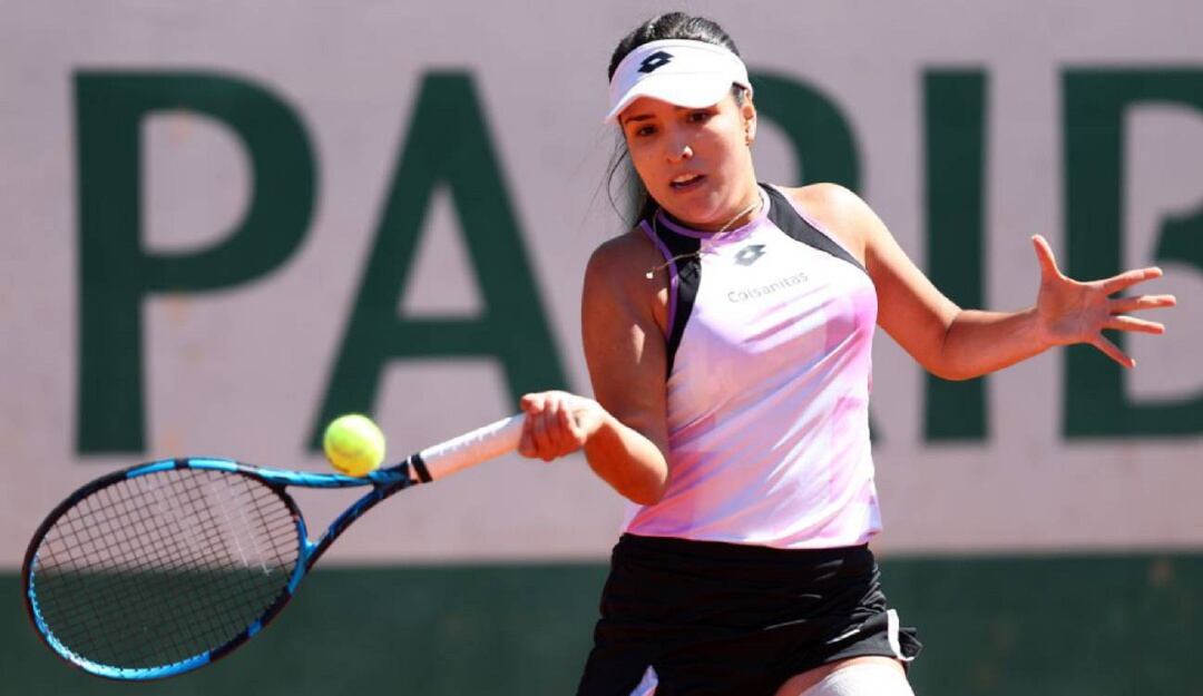 María Camila Osorio fue eliminada del Madrid Open. Foto: Getty Images. 