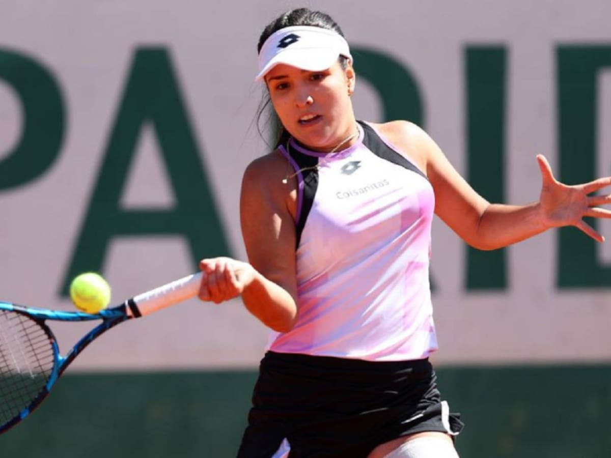 La tenista colombiana María Camila Osorio cayó ante Elise Mertens y se despidió del Madrid Open