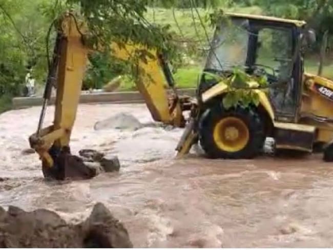 Varios sectores afectados por las lluvias en Supía, Caldas. Crédito: Alcaldía de Supía, Caldas.