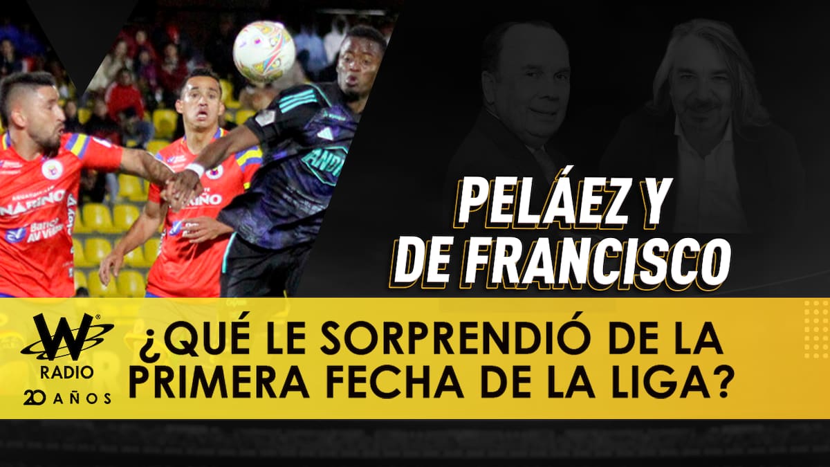 Escuche aquí el audio completo de Peláez y De Francisco de este 17 de julio