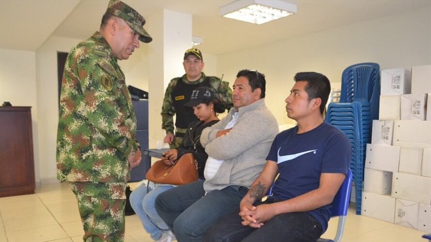 Por la liberación de la ingeniera civil los plagiarios exigían 1.000 millones de pesos . Foto: Ejército