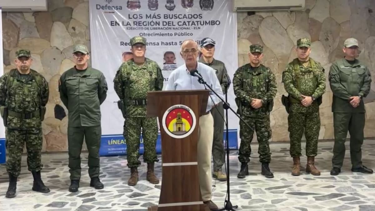“Ya nuestros militares han sostenido enfrentamientos con el ELN en el Catatumbo”: MinDefensa