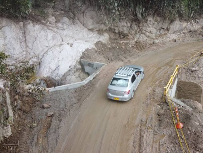 Vía Curos - Málaga. Foto: Cortesía Invías