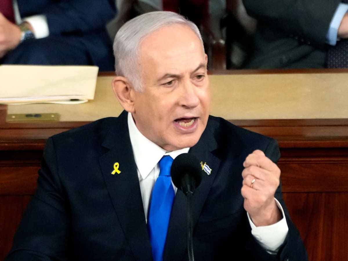 Netanyahu aseguró al Congreso de EEUU que no tiene intenciones de tomar control de Gaza