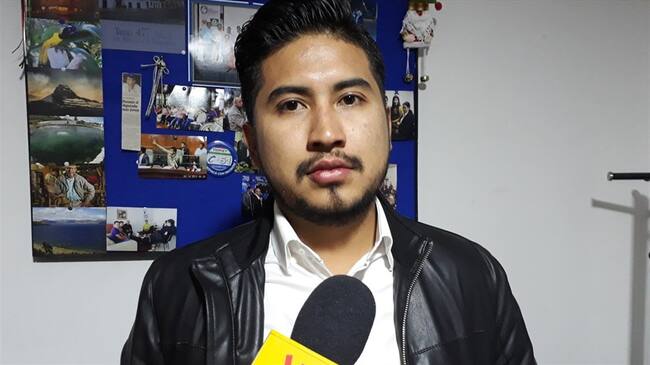 Según lo denunció el diputado boyacense, Ferney González, el parque de Pauna lleva cinco años destruido. Foto: Jorge Herrera (W Radio)