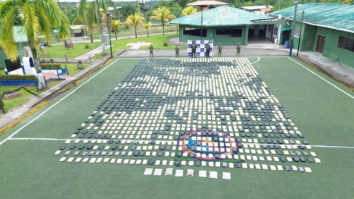 Incautadas dos toneladas de las disidencias en el pacífico caucano