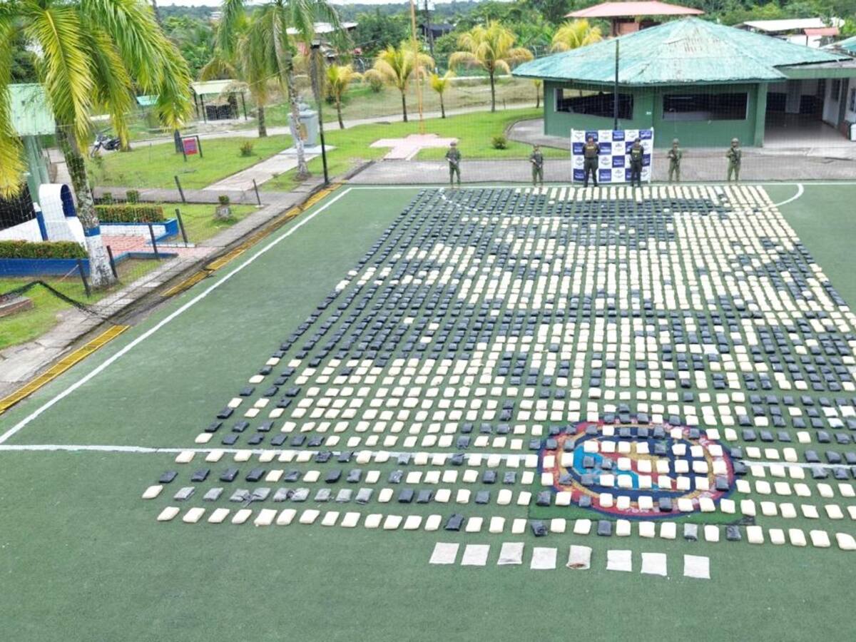 Incautadas dos toneladas de las disidencias en el pacífico caucano