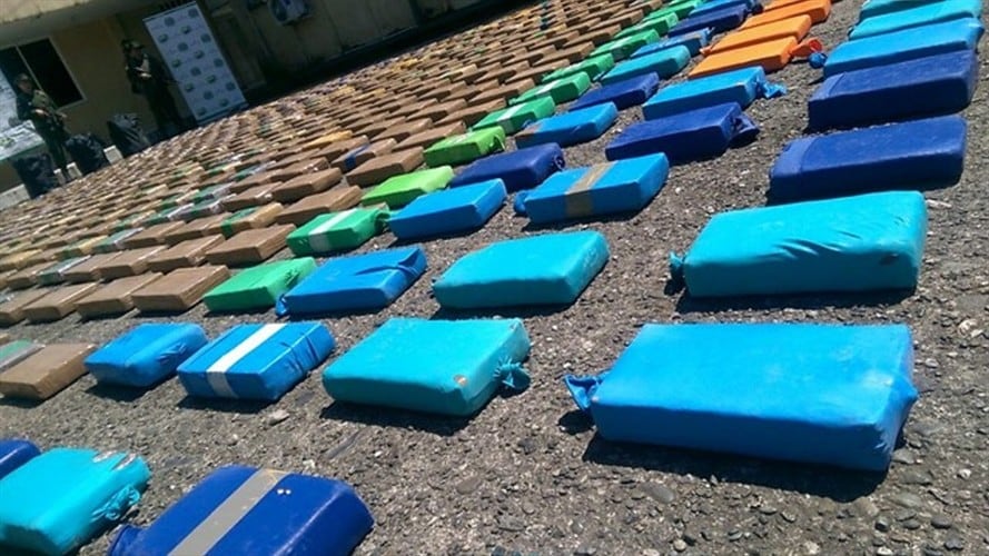Policía incauta 1.9 toneladas de coca en dos operativos. Foto: Colprensa