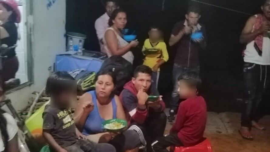 Según organizaciones sociales y defensoras de derechos humanos, ya son más de 600 las personas que han tenido que desplazarse de los sectores rurales . Foto: Cortesía