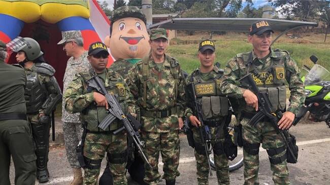 Un uniformado del Ejército nacional falleció luego de recibir un impacto con arma de fuego en Barrancabermeja, Santander.. Foto: Ejército.