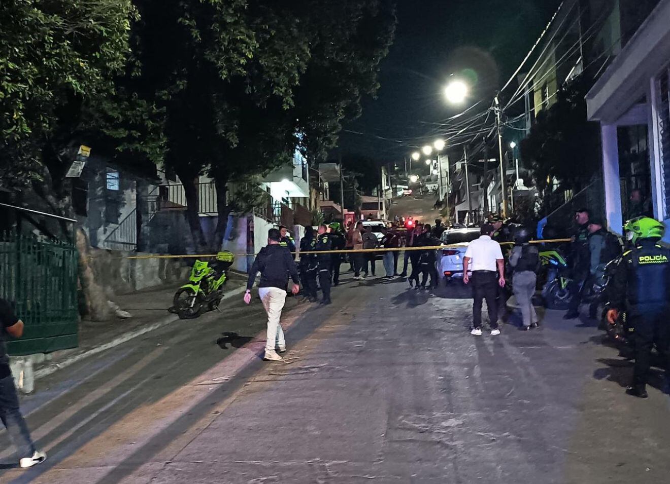 Balacera en Cúcuta dejó un abatido, un policía herido y un capturado. / Foto: Cortesía.