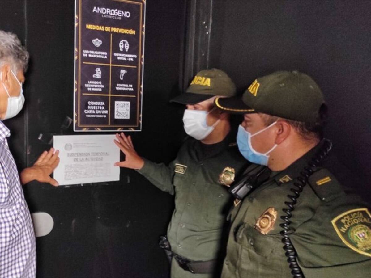 En Cartagena fue intervenida fiesta que violaba toque de queda y medidas de bioseguridad