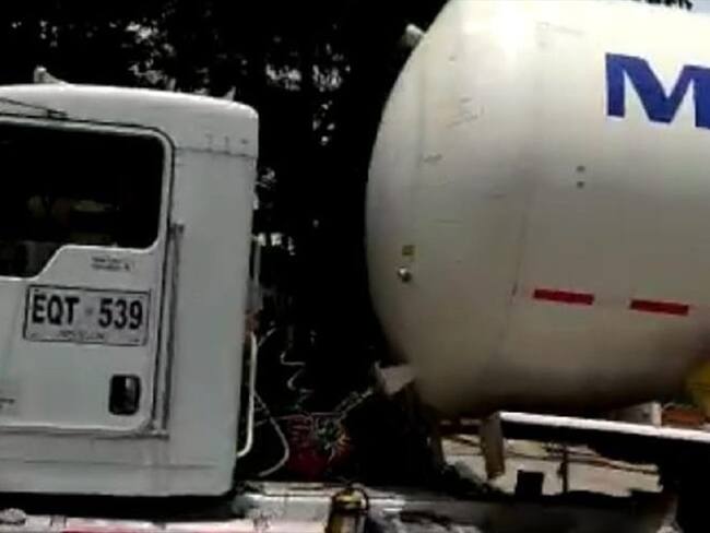 Camiones oxígeno . Foto: Suministrada.