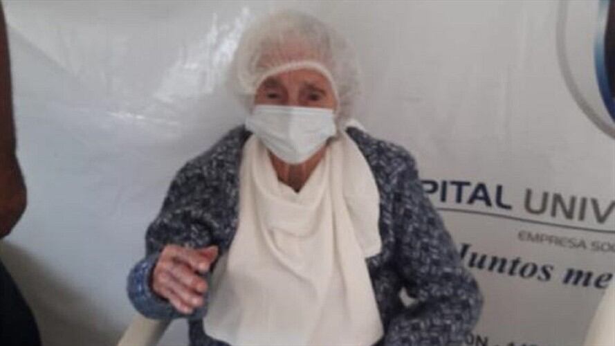 Mary Velasco, sobreviviente del COVID-19 en Popayán . Foto: Cortesía