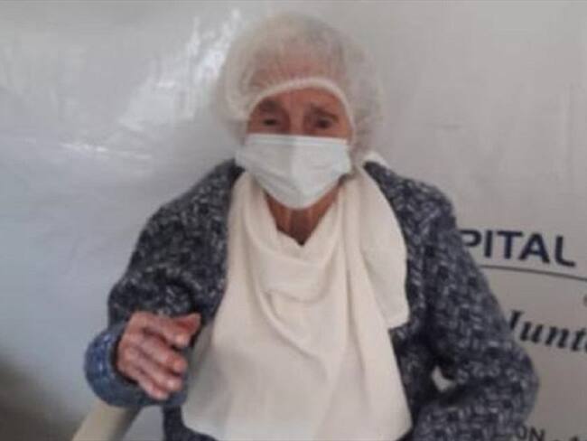 Mary Velasco, sobreviviente del COVID-19 en Popayán . Foto: Cortesía