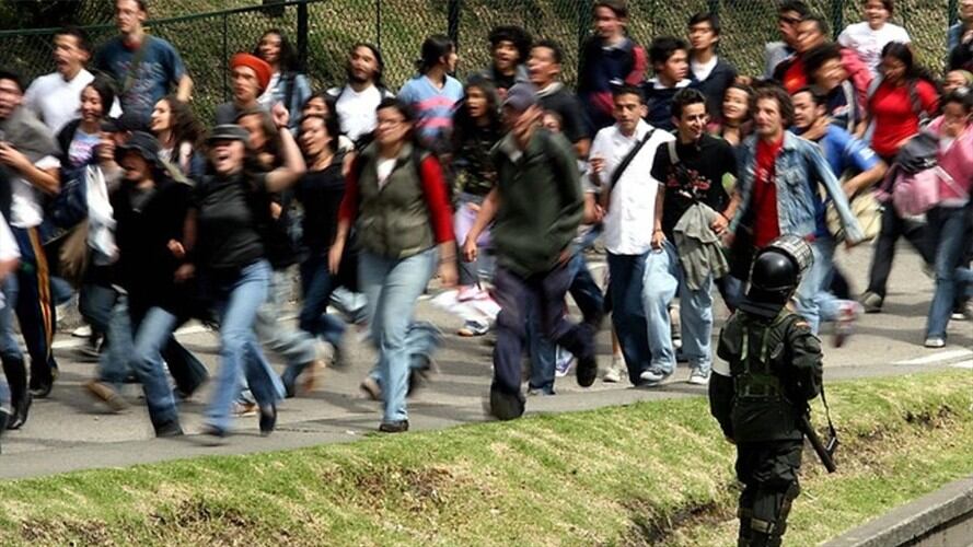 ¿Qué medidas tomarán las autoridades de Bogotá para las marchas estudiantiles de mañana?. Foto: Colprensa
