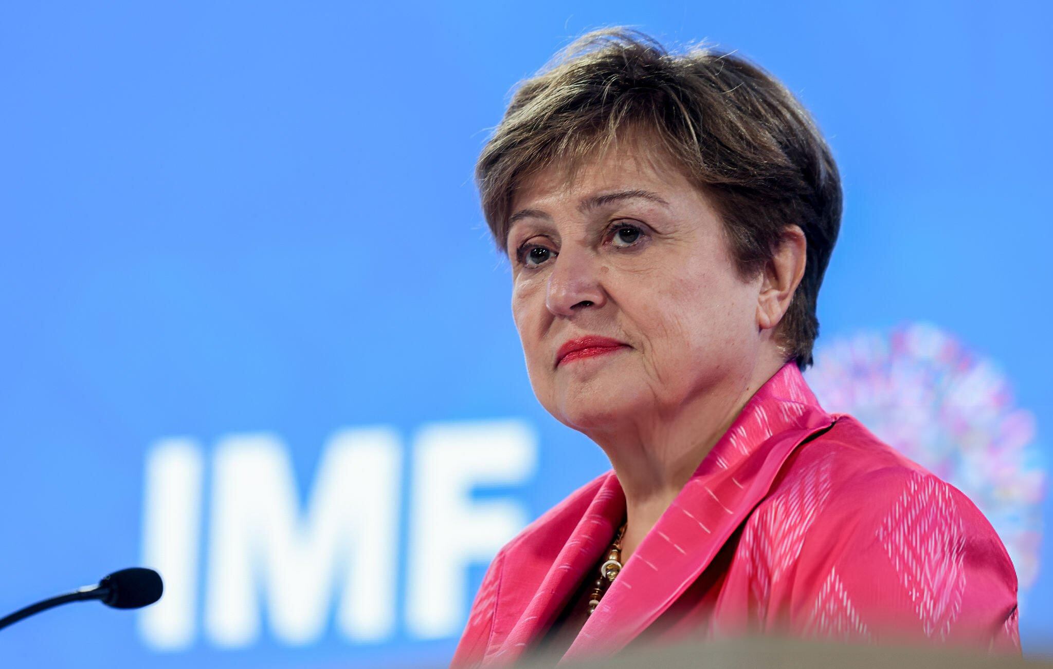 La directora del Fondo Monetario Internacional, Kristalina Georgieva, en abril de 2025. FOTO: Tierney L. Cross/Getty Images
