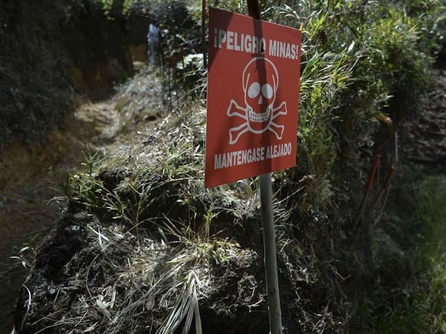 Más de 60 militares han sido víctimas de minas antipersonal en lo que va del 2022. Foto: Getty Images