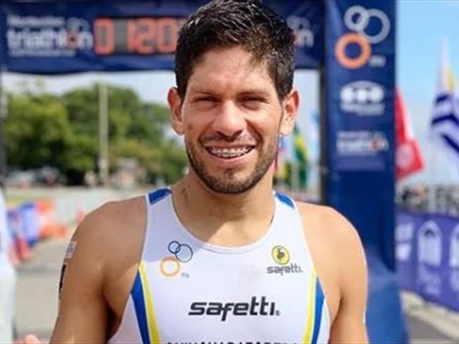 Carlos Javier Quinchara, ganador del Mark Cycle Triathlon en Miami