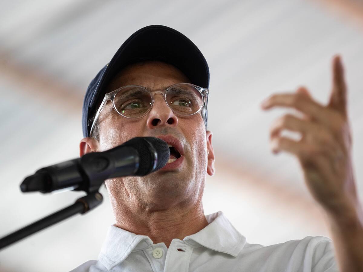 “O luchamos por el pueblo o esto se acabó”: Capriles por elecciones parlamentarias en Venezuela