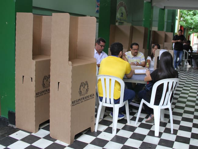 BARRANQUILLA. 02 de octubre de 2016. Así transcurrió la jornada de votación del Plebiscito en Barranquilla. (Colprensa-Jorge Payares)