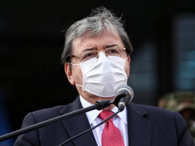 Ministro Carlos Holmes Trujillo. Foto: Colprensa - Álvaro Tavera