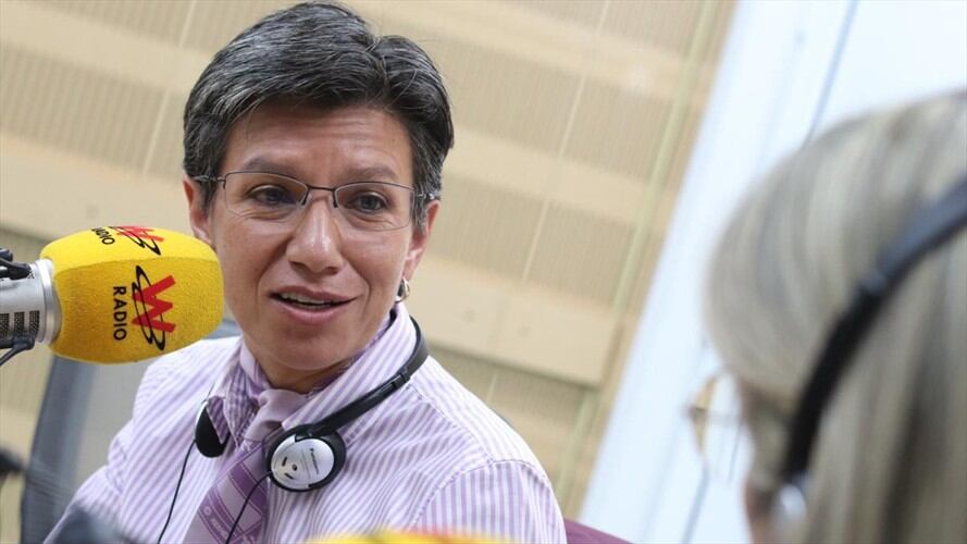 Claudia López. Foto: W Radio