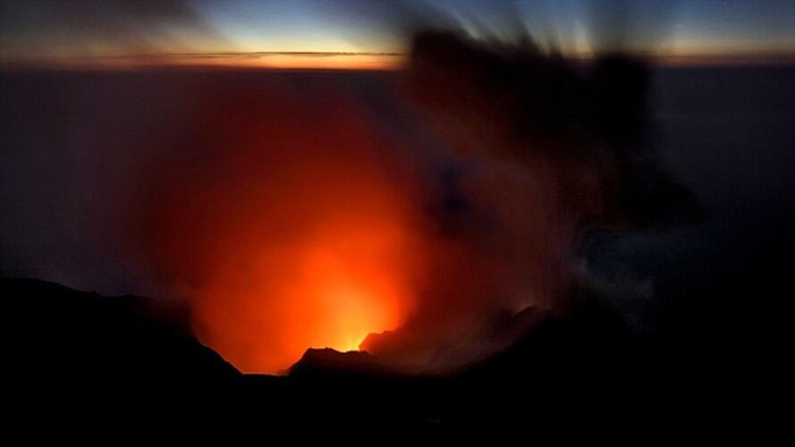 Un muerto por la erupción del volcán Stromboli en Italia. Foto: Getty Images