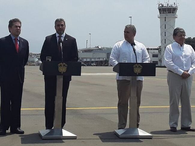 Venimos a ratificar nuestro compromiso de solidaridad con Venezuela: Presidente Paraguay. Foto: Audrey Carrillo