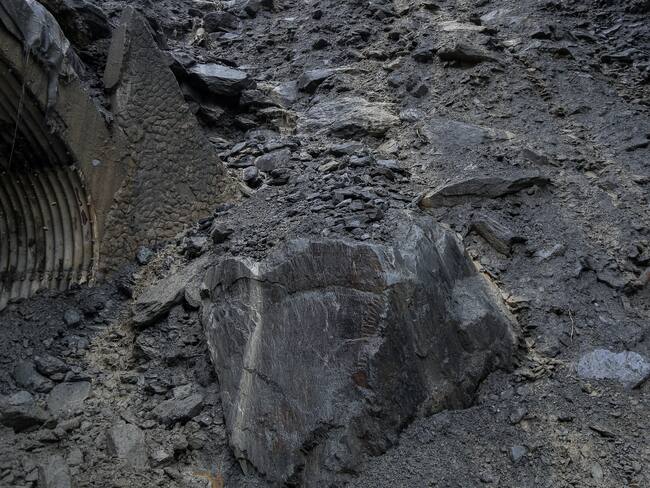 Imagen de referencia de derrumbe. Foto: (Colprensa - Diego Pineda)