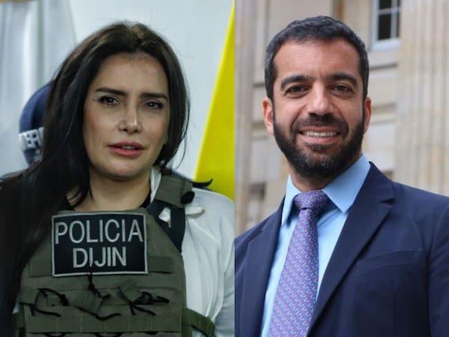 Aida Merlano y Arturo Char. Fotos: W Radio y Suministrada.