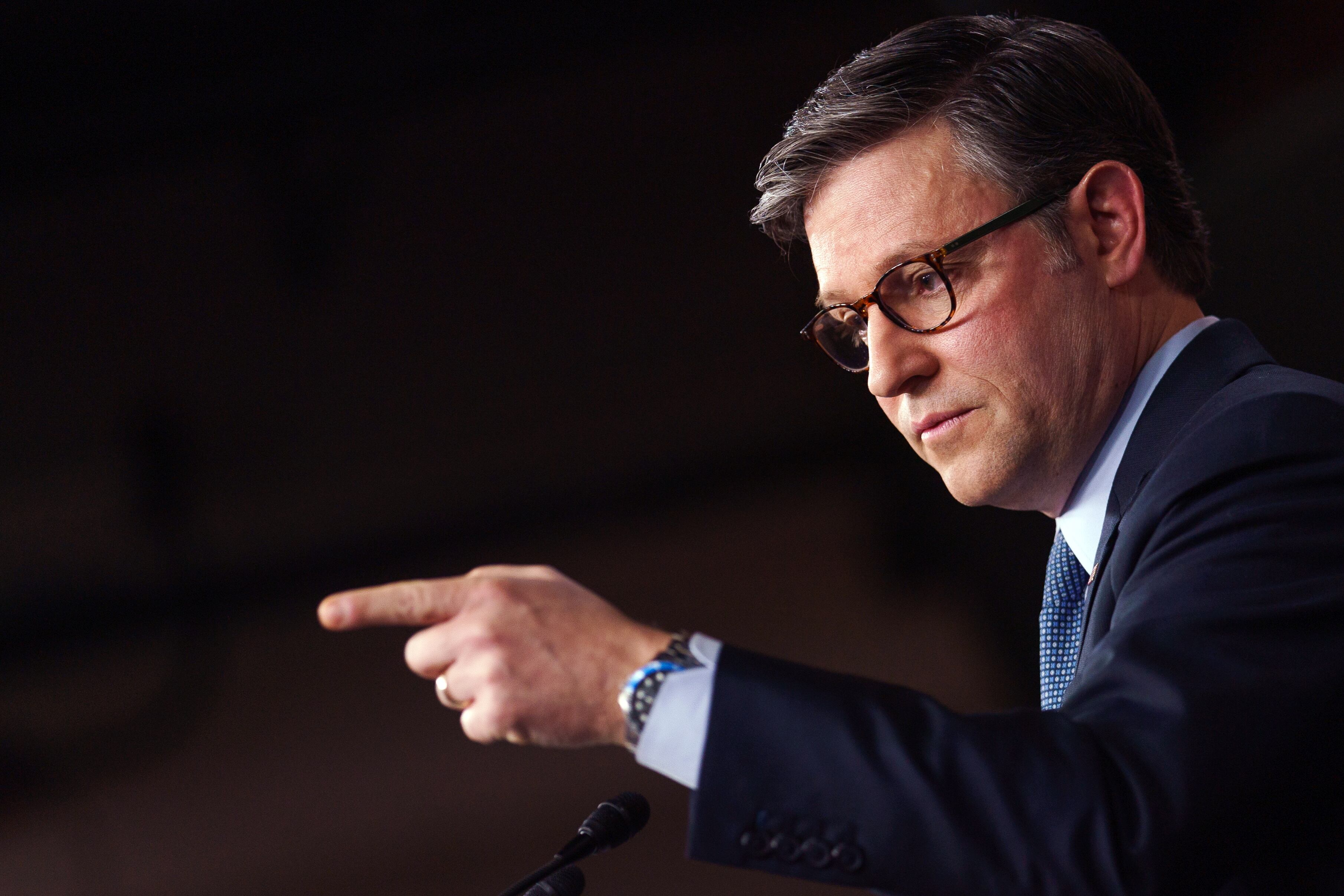 Mike Johnson FOTO: EFE/EPA/WILL OLIVER