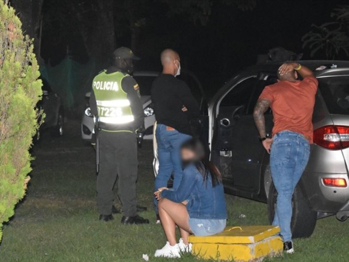 En Jamundí, descubrieron a 50 personas en una fiesta electrónica de dos días
