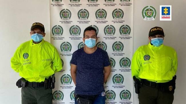 Capturan a profesor de música por presunto abuso sexual de cuatro alumnas. Foto: Fiscalía General de la Nación