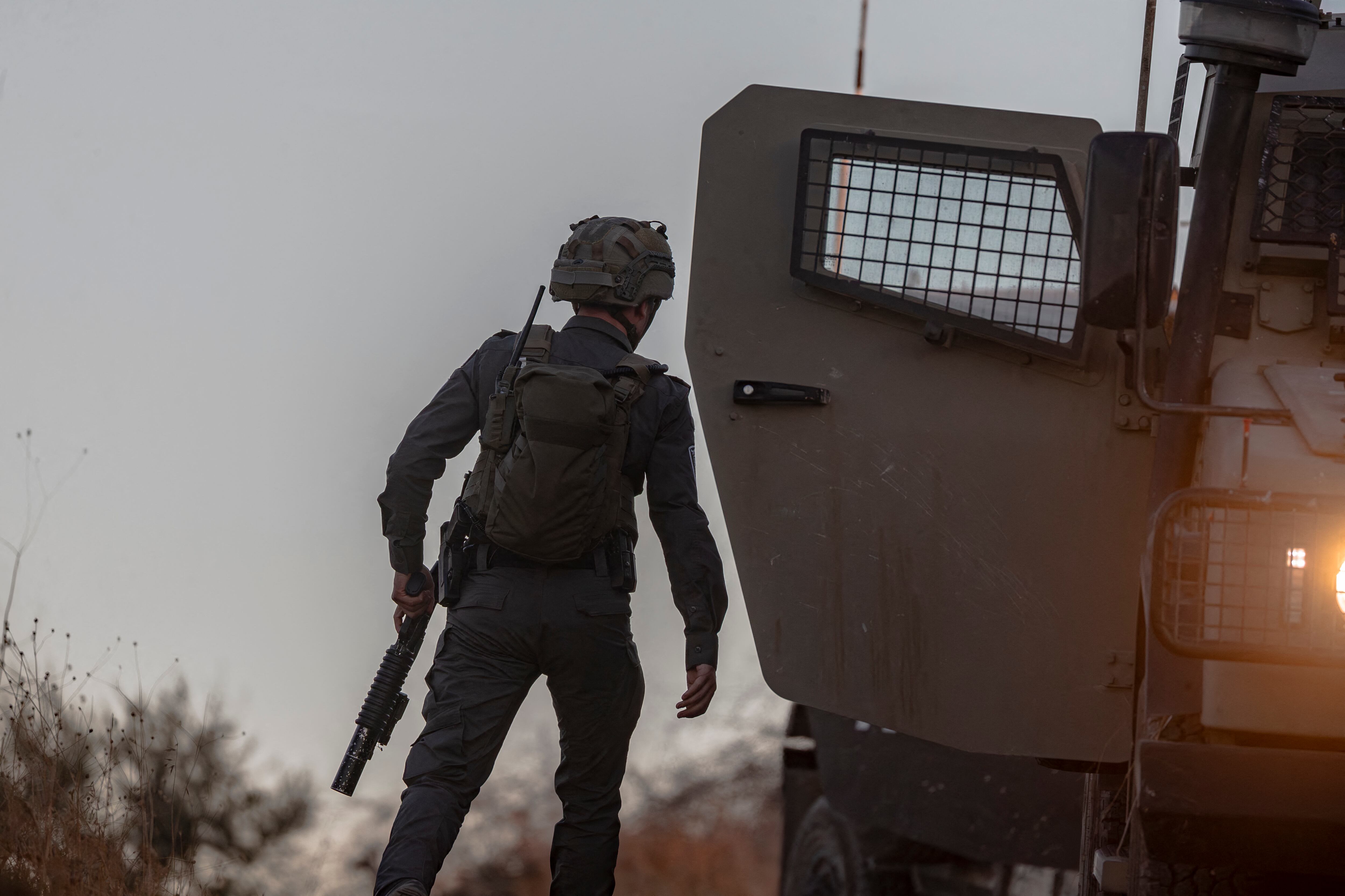 Ejército israelí confirmó que ya está en la “fase inicial” para tomar la ciudad de Gaza. FOTO: WAHAJ BANI MOUFLEH/Middle East Images/AFP via Getty Images