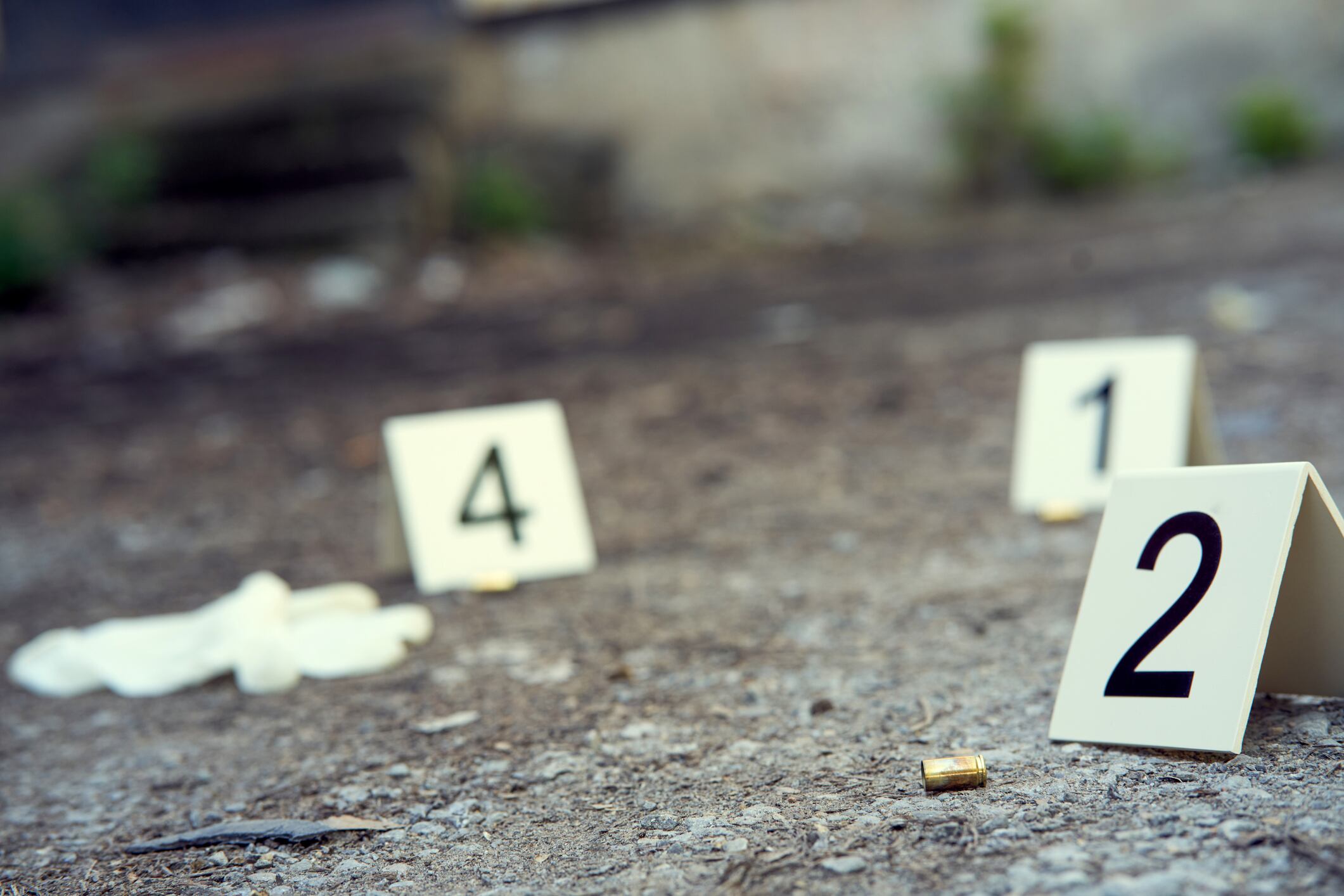 crime scene shootout