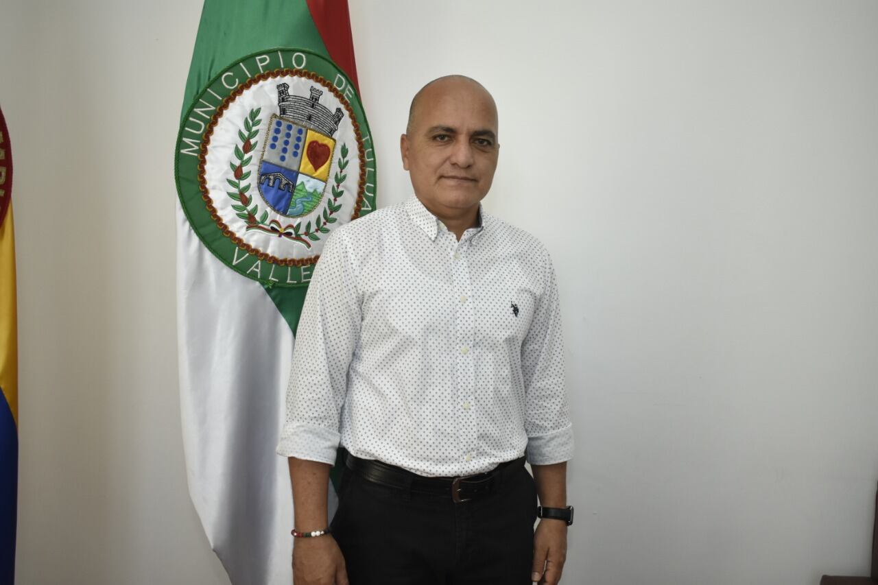 John Jairo Gómez Aguirre, alcalde de Tuluá. Foto: Alcaldía de Tuluá.