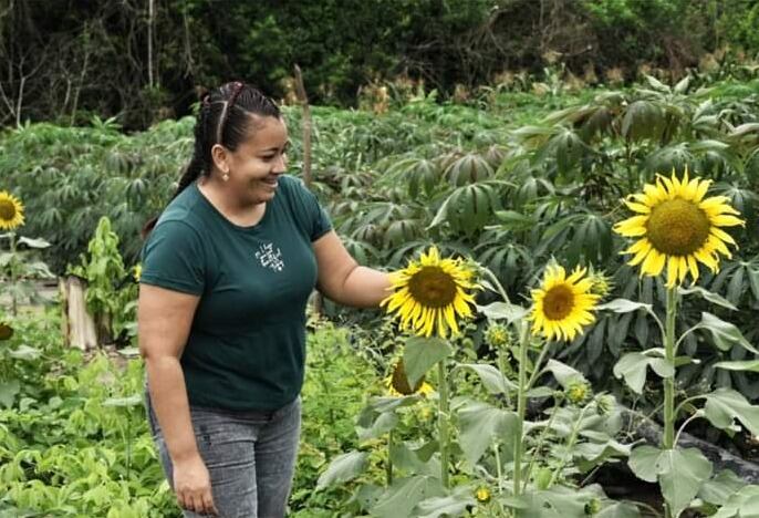 Yirley Velasco, lideresa del Carmen de Bolívar. Foto: Cortesía Yirley Velasco
