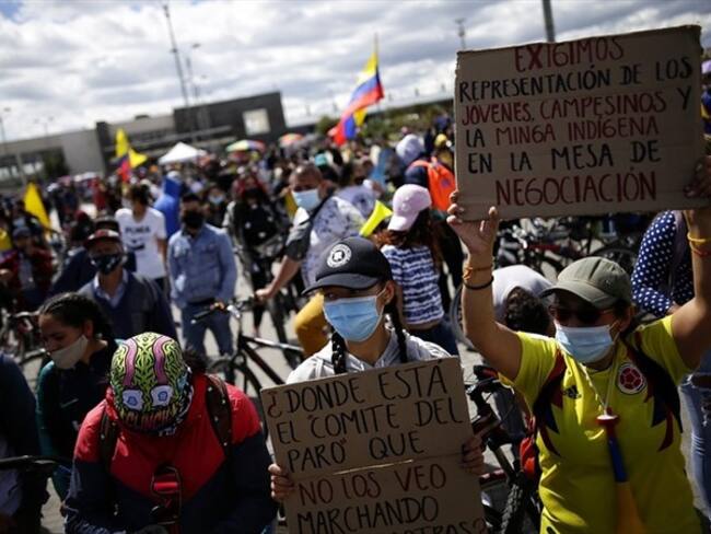 ¿Qué significa para el país regular la protesta? . Foto: Colprensa