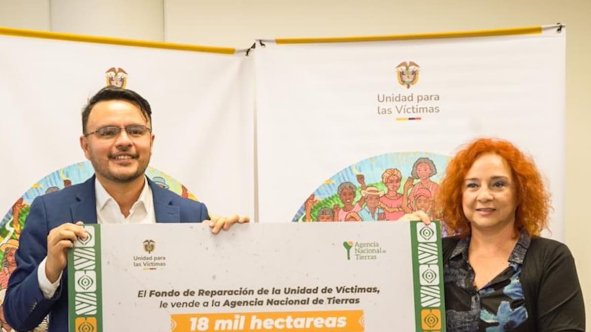 Entregarán 18.000 hectáreas para reparar a víctimas del paramilitarismo en Colombia